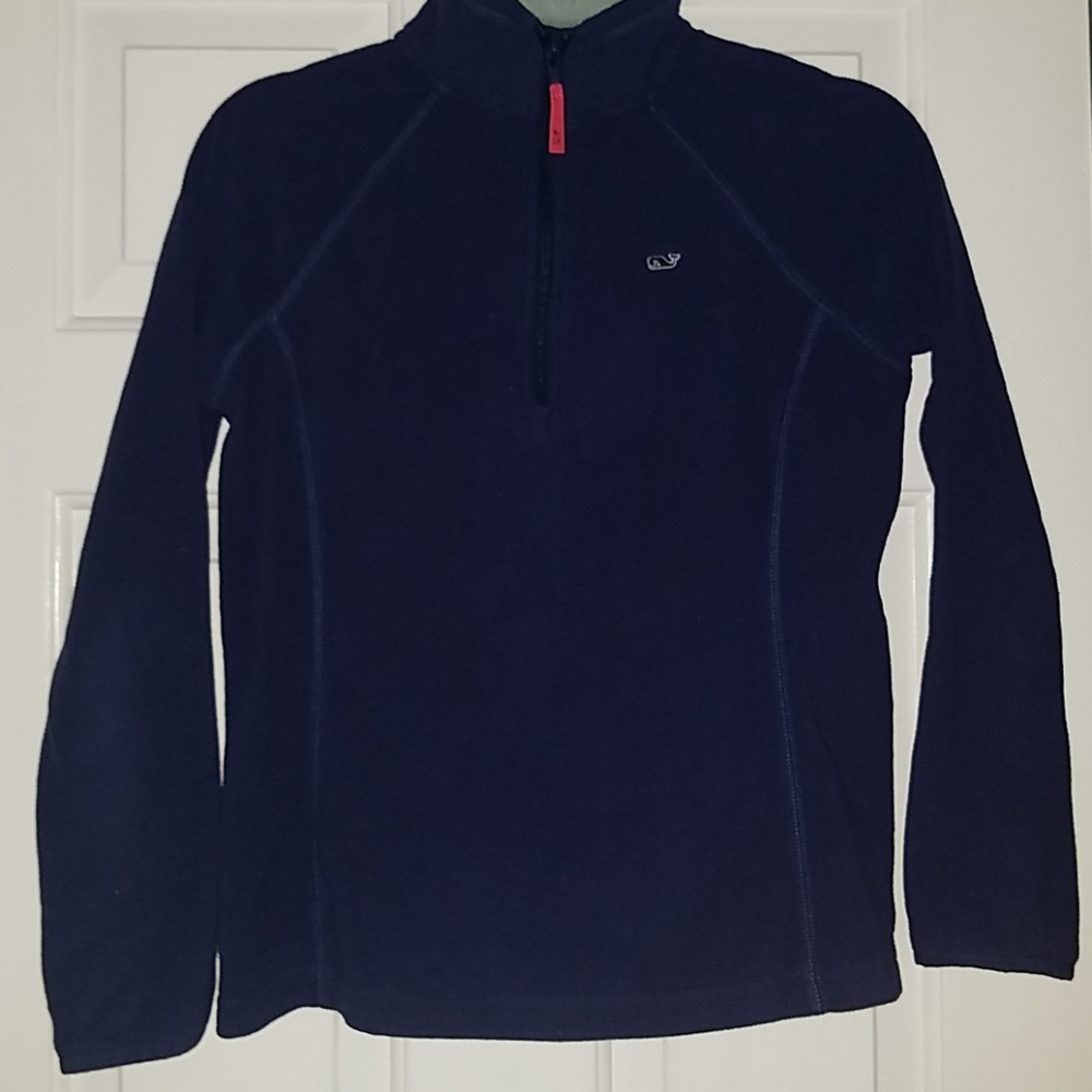 Vineyard Vine Blue Quarter Zip
